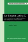De Lingua Latina X : A new critical text and English translation with prolegomena and commentary - eBook