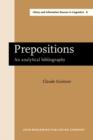 Prepositions : An analytical bibliography - eBook