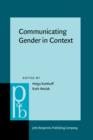 Communicating Gender in Context - eBook