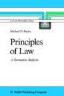 Principles of Law : A Normative Analysis - Book