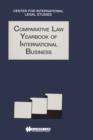 Comparative Law Yearbook Of International Business 1996 - Book