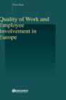 Quality of Work and Employee Involvement in Europe - Book