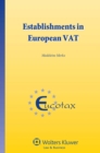 Establishments in European VAT - eBook
