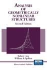 Analysis of Geometrically Nonlinear Structures - Book