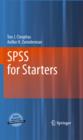 SPSS for Starters - eBook