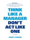Think Like a Manager - Book