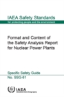 Format and Content of the Safety Analysis Report for Nuclear Power Plants - Book
