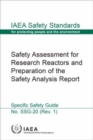 Safety Assessment for Research Reactors and Preparation of the Safety Analysis Report - Book