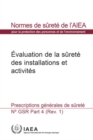 Safety Assessment for Facilities and Activities : General Safety Requirements - Book