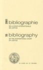 Bibliography of the International Court of Justice - Book