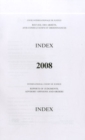 Reports of Judgments, Advisory Opinions and Orders : 2008 Index (Icj Reports of Judgments Advisory Opinions & Order) - Book