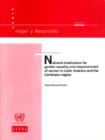 National Mechanism for Gender Equality and Empowerment of Women in Latin America and the Caribbean Region (Mujer y Desarrollo) (Economic Commission ... and the Caribbean, Mujer Y Desarrollo) - Book