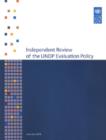 Independent review of UNDP evaluation policy - Book