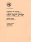 Report of the Ad Hoc Committee Established by General Assembly Resolution 51/210 of 17 December 1996 Fifteenth Session (11 to 15 April 2011) - Book