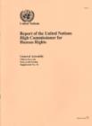 Report of the United Nations High Commissioner for Human Rights - Book
