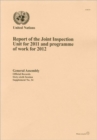 Report of the Joint Inspection Unit for 2011 and programme of work for 2012 - Book