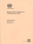 Report of the Committee on Conferences for 2012 - Book
