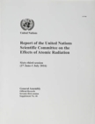 Report of the United Nations Scientific Committee on the Effects of Atomic Radiation : sixty-third session (27 June - 1 July 2016) - Book