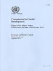 Commission for Social Development : report on the fiftieth session (18 February 2011 and 1-10 February 2012) - Book