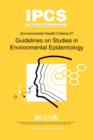 Guidelines on Studies in Environmental Epidemiology - Book