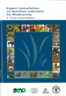Expert Consultation on Nutrition Indicators for Biodiversity : 2. Food Consumption - Book