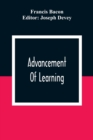 Advancement Of Learning - Book