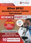 Bihar Secondary School Teacher Science Book 2023 (Part I) Conducted by BPSC - 10 Practice Mock Tests (1200+ Solved Questions) with Free Access to Online Tests - Book