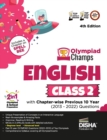 Olympiad Champs English Class 2 with Chapter-Wise Previous 10 Year (2013 - 2022) Questions Complete Prep Guide with Theory, Pyqs, Past & Practice Exercise - Book