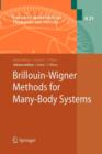 Brillouin-Wigner Methods for Many-Body Systems - Book