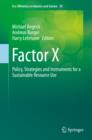 Factor X : Policy, Strategies and Instruments for a Sustainable Resource Use - eBook