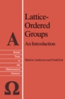 Lattice-Ordered Groups : An Introduction - eBook