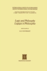 Logic and Philosophy / Logique et Philosophie - eBook