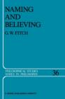 Naming and Believing - Book