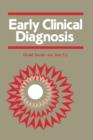 Early Clinical Diagnosis - Book