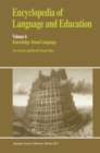 Encyclopedia of Language and Education : Knowledge About Language - eBook