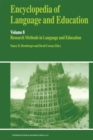 Encyclopedia of Language and Education : Research Methods in Language and Education - eBook