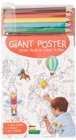Giant Poster Colouring Book: World - Book