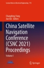 China Satellite Navigation Conference (CSNC 2021) Proceedings : Volume I - Book