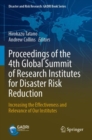 Proceedings of the 4th Global Summit of Research Institutes for Disaster Risk Reduction : Increasing the Effectiveness and Relevance of Our Institutes - Book