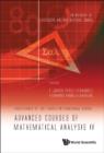 Advanced Courses Of Mathematical Analysis Iv - Proceedings Of The Fourth International School -- In Memory Of Professor Antonio Aizpuru Tomas - Book