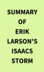 Summary of Erik Larson's Isaacs Storm - eBook