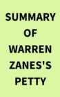 Summary of Warren Zanes's Petty - eBook