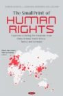 The Small Print of Human Rights: Experiences during the Pandemic from China, Ireland, South Africa, Turkey and Germany - eBook