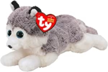 Ty Beanie Babies - Baltic - Grey and White Husky