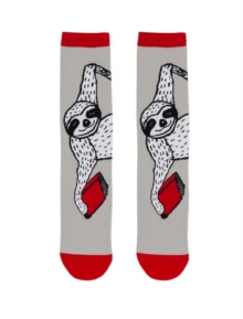 Book Sloth SOCKS-1030-02-SM, Paperback Book Book Sloth SOCKS-1030-02-SM, Paperback Book