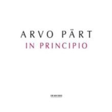 Arvo Part: In Principio, CD / Album Cd Arvo Part: In Principio, CD / Album Cd
