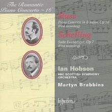 Huss: Piano Concerto - Schelling: Suite Fantastique (Ian Hobson /