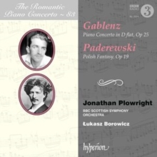 Gablenz: Piano Concerto In D-flat, Op. 25/Paderewski: Polish..