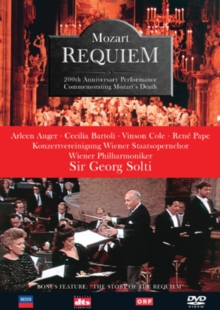 Mozart: Requiem - Wiener Philharmoniker (Solti), DVD DVD Mozart: Requiem - Wiener Philharmoniker (Solti), DVD DVD