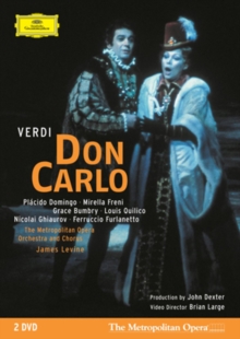 Don Carlo: The Metropolitan Opera, DVD DVD Don Carlo: The Metropolitan Opera, DVD DVD